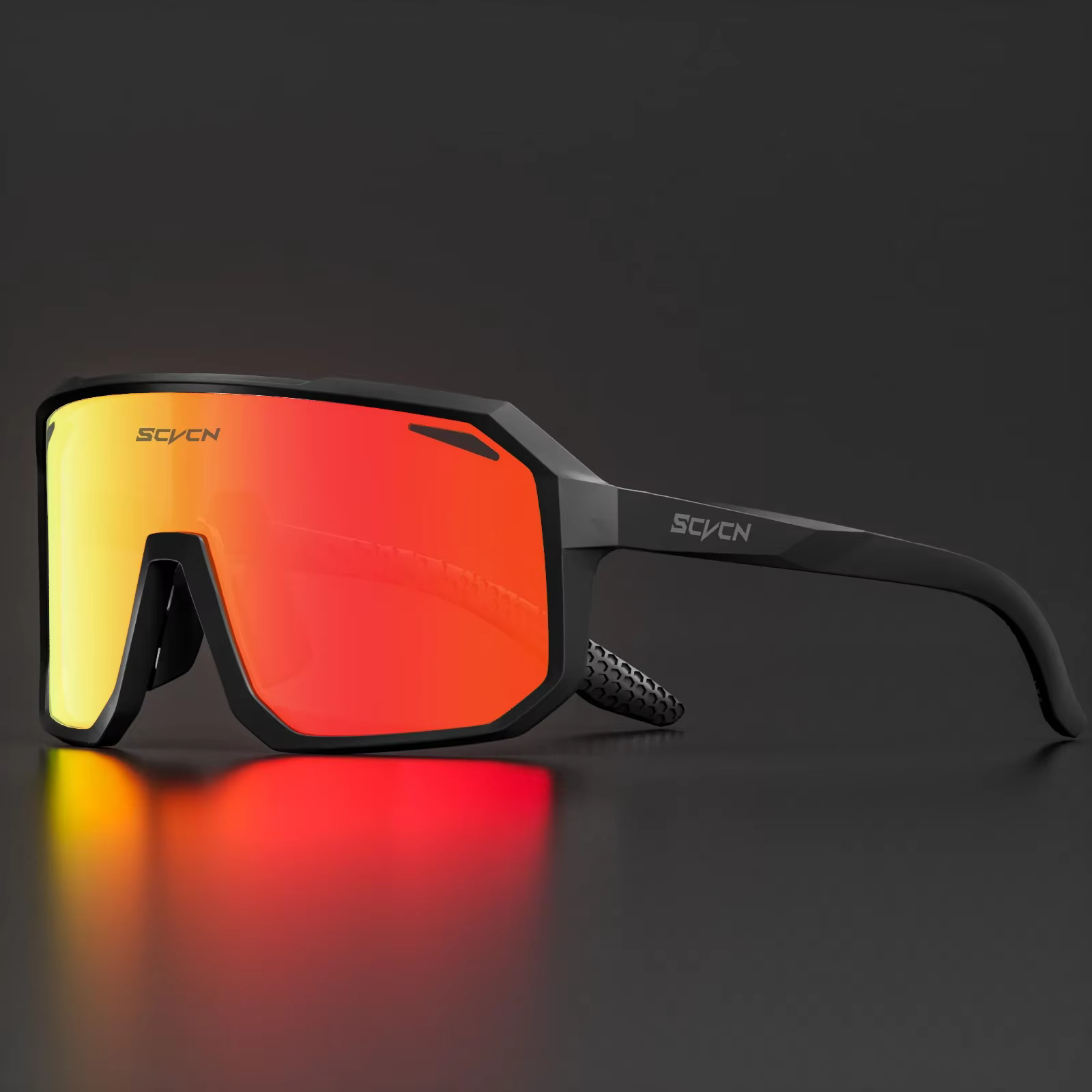SCVCN lunettes de cyclisme photochromiques vélo vélo de montagne Golf UV400 lunettes de soleil Sport