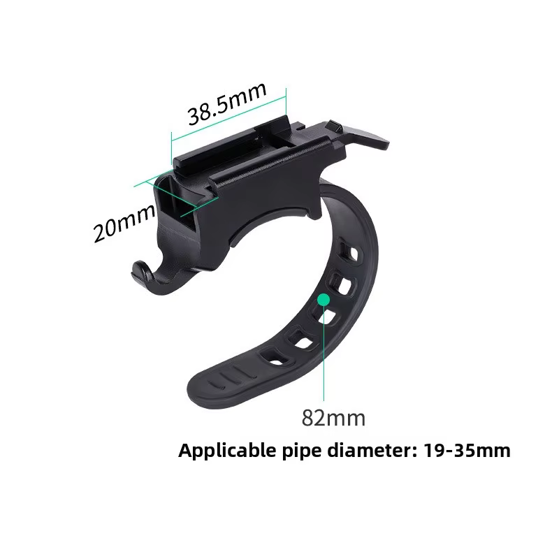 Support d'ordinateur de vélo Support d'éclairage de vélo universel adapté phare vtt Support de feu d