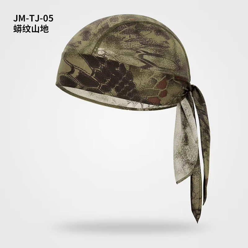 Bandeau de cyclisme bandeau de Camouflage Bandana casquette foulard de cyclisme chapeau de Pirate ch