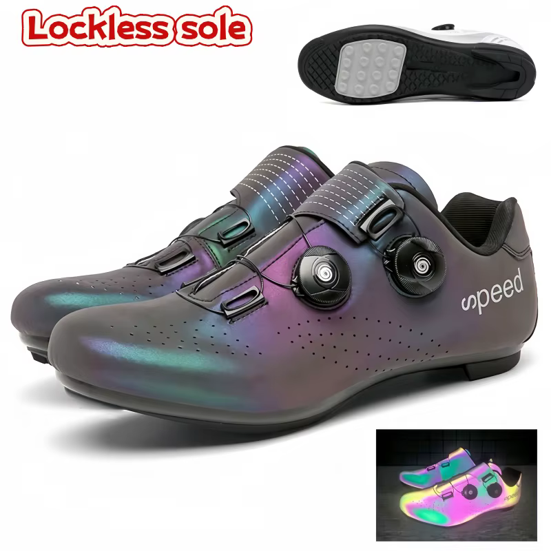 Chaussures de cyclisme sur route SPD, chaussures de montagne tout-terrain MTB, confortables et antid