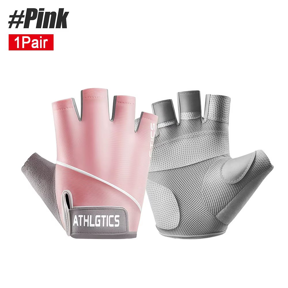 1 paire de gants de cyclisme respirants, gants de gymnastique d'entraînement pour hommes et femmes, 