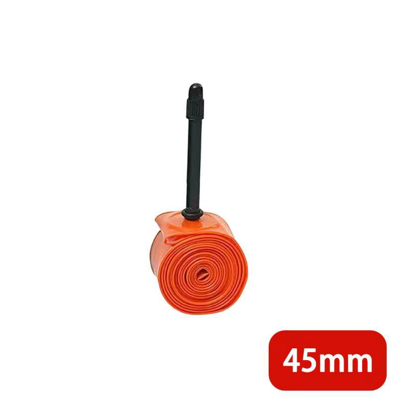 Chambre à air de vélo en TPU Orange 28g 700X18 25 28 32 pour vélo de route, matériau TPU, longueur 4