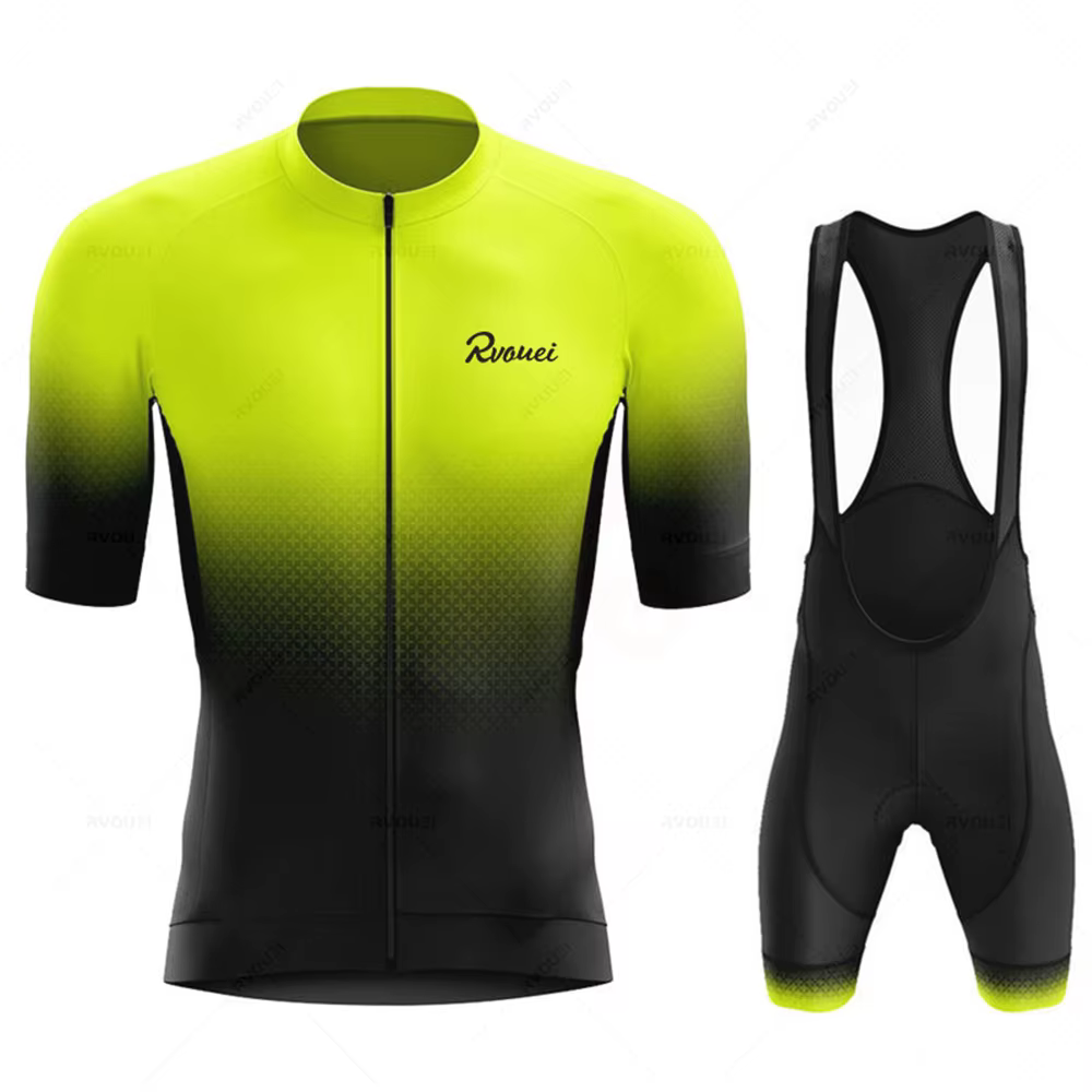 Maillot de cyclisme 2025 Pro Team Rvouei hommes Bicicleta ensemble course vélo vêtements costume res