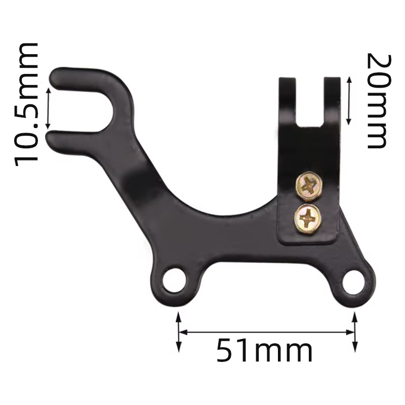 Support de modification de frein à disque pour vélo, adaptateur de cadre, support de frein à disque,