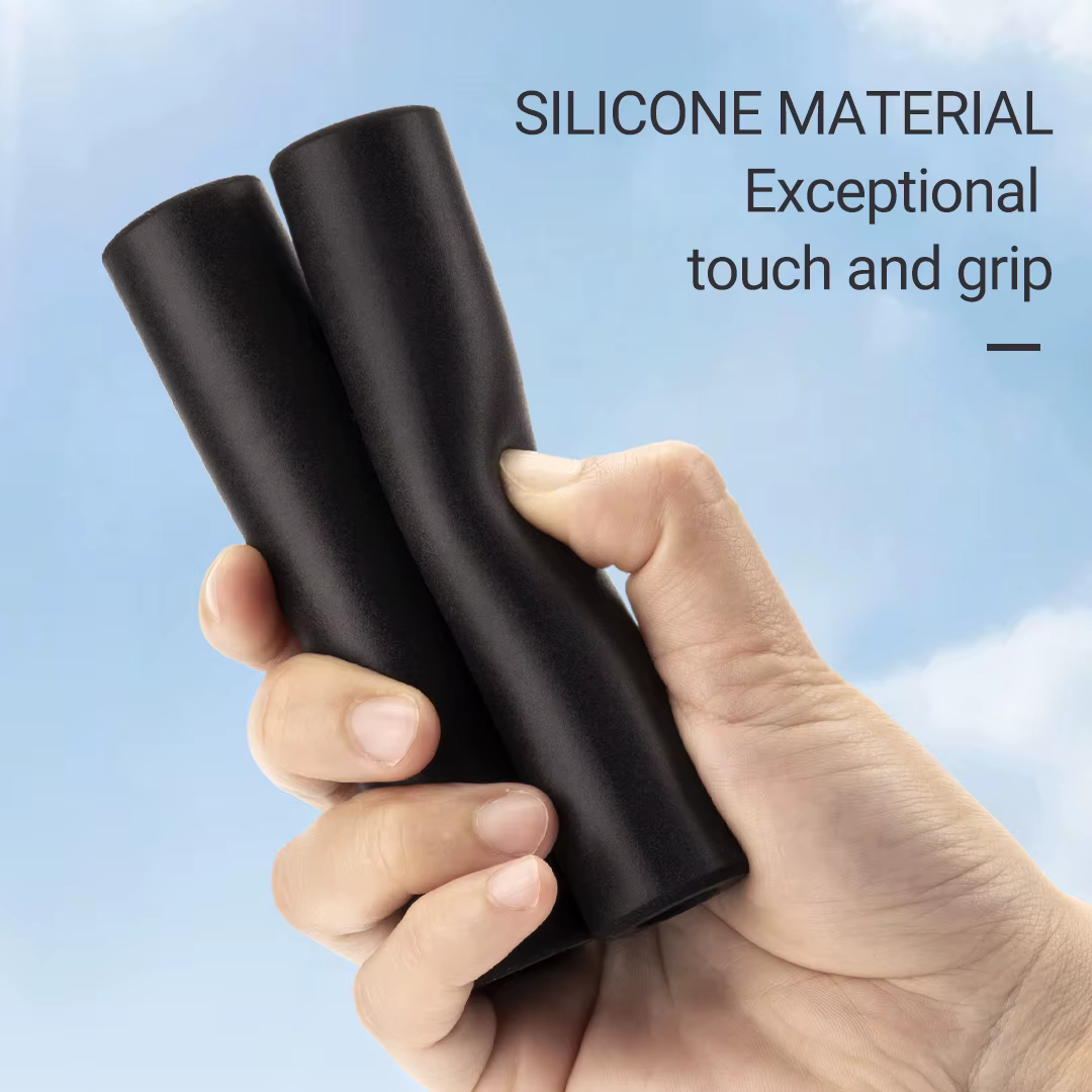 MANA Poignées en silicone pour vélo MTB, épaisses, légères, confortables, avec absorption des chocs,
