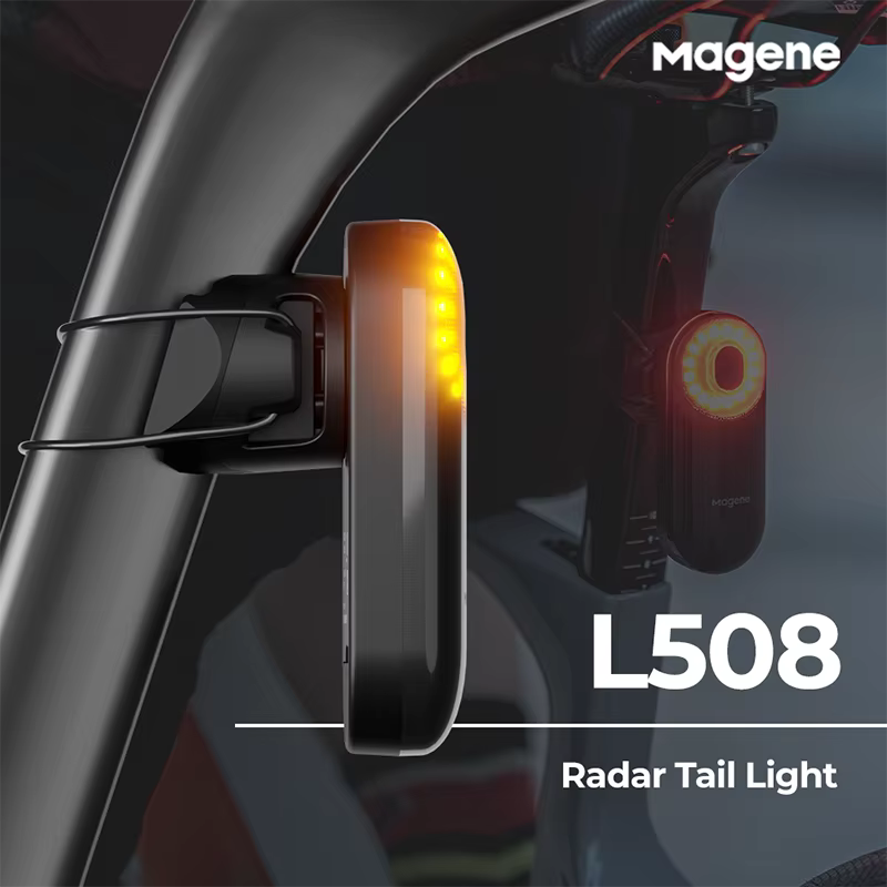 Magene Radar feu arrière de vélo L508 lampe de détection de frein arrière de vélo tige de selle char