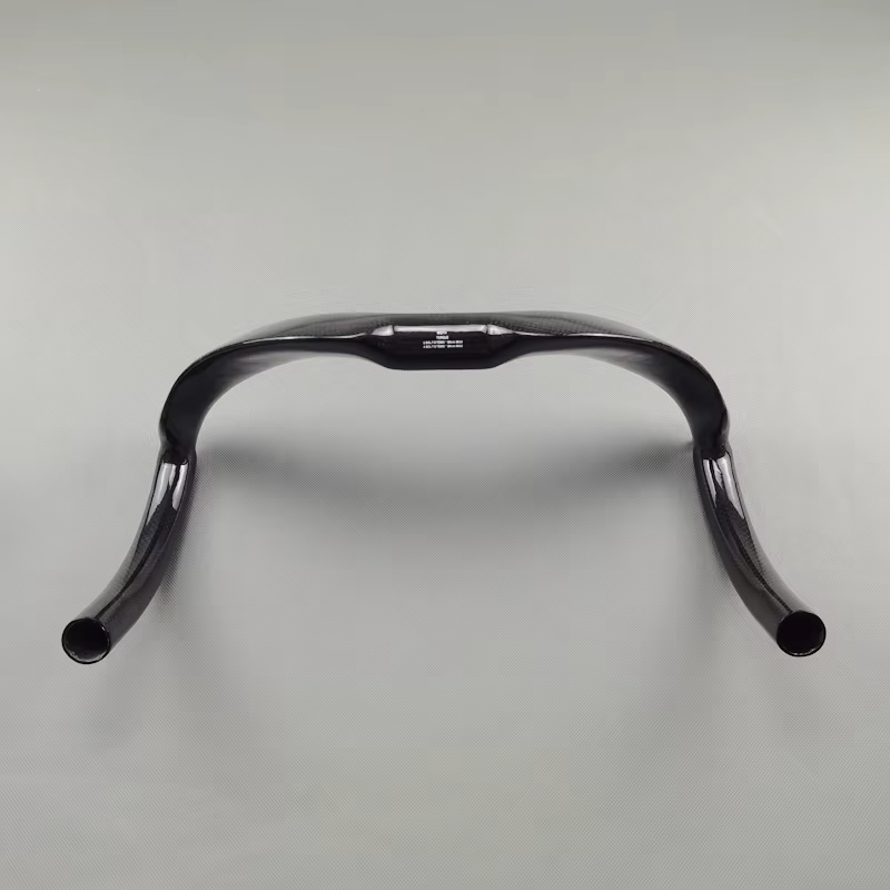 Guidon de course en carbone sans logo, barre courbée, barre de piste, barre de chute Sprinter, finit