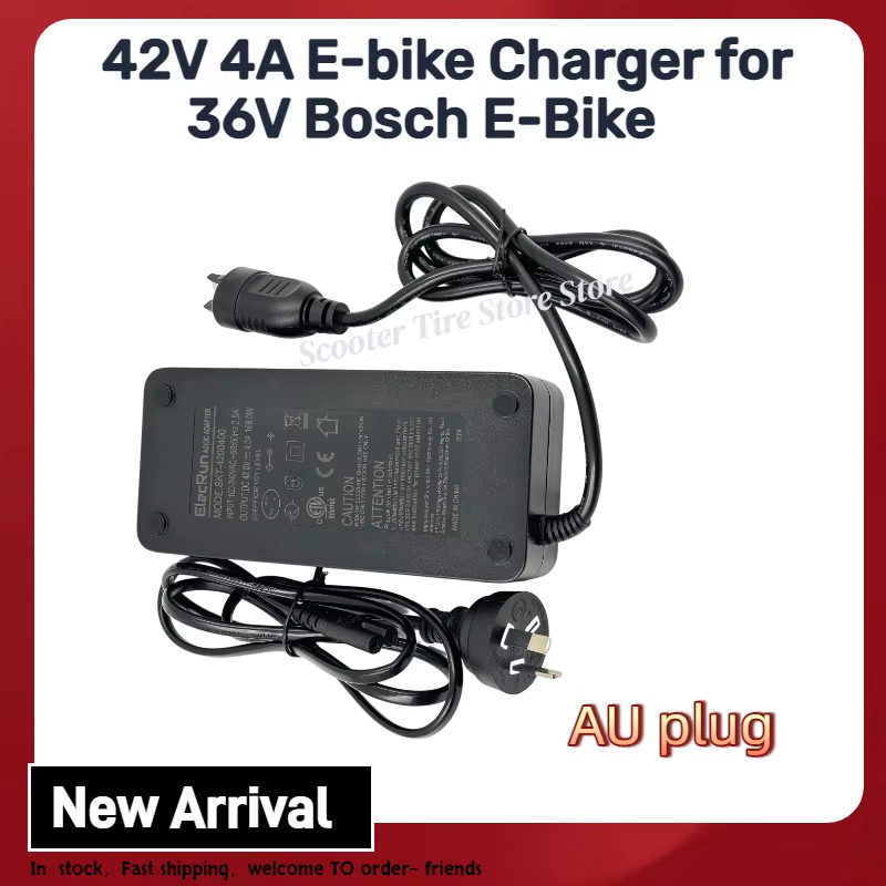Chargeur de vélo électrique 42V 4a, pour ligne Active/Performance 36V Bosch, Compatible avec batteri