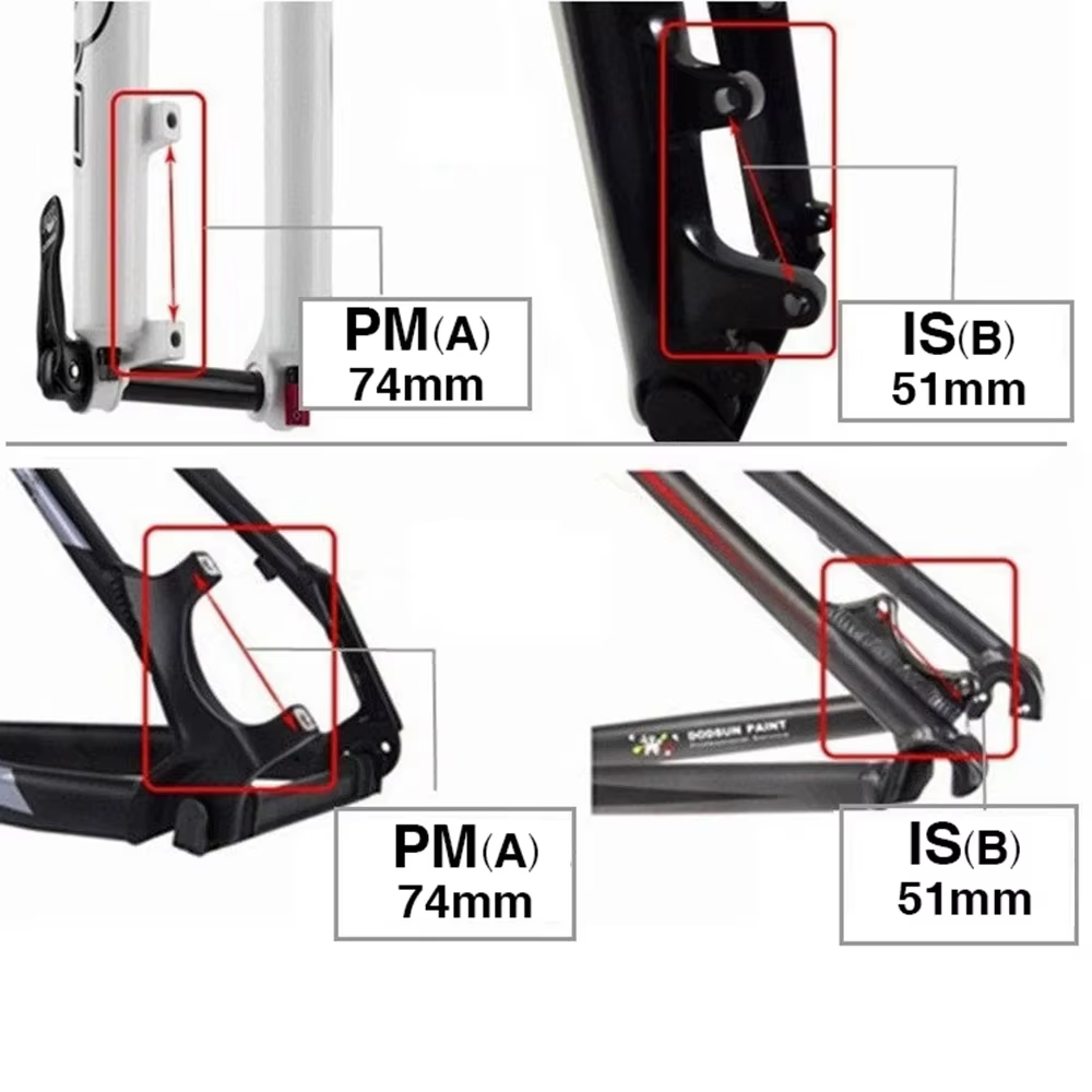 Adaptateur de montage de Rotor de frein à disque de vélo, support ultraléger pour vtt IS PM A B à PM
