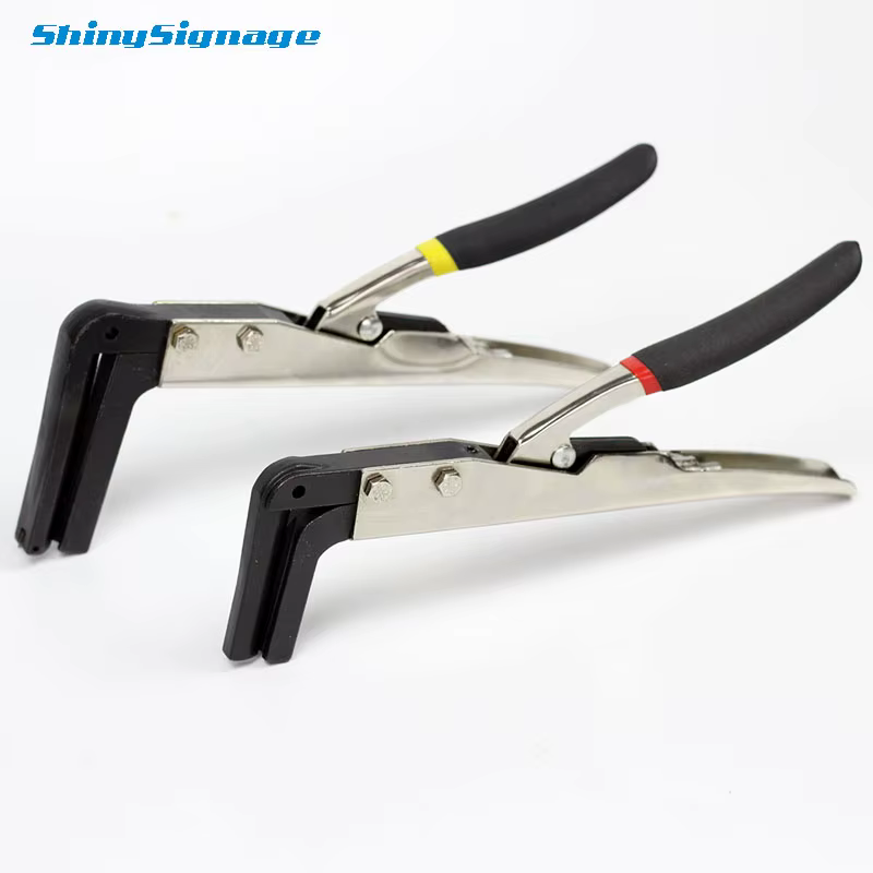 Outil de pliage plat en aluminium, feuille d'acier inoxydable, dispositif de pliage d'angle, canal m