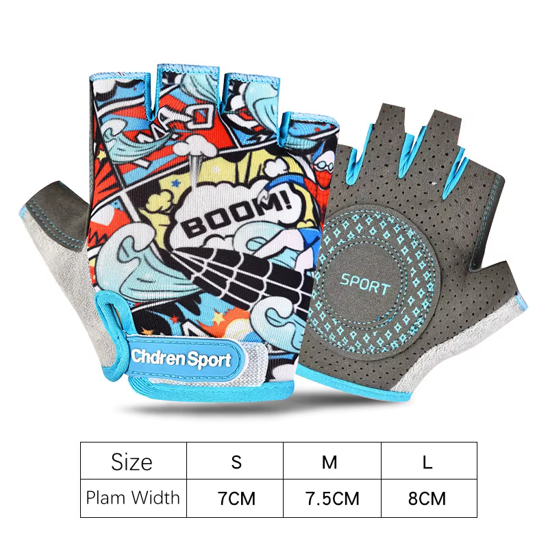 Gants d'été pour enfants, sport, vélo, garçon et fille, cyclisme, Anti-usure, entraînement de patina
