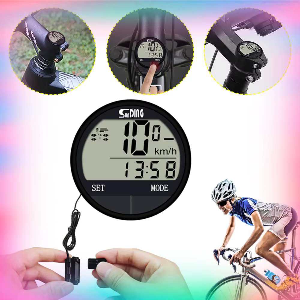 Compteur de vélo, compteur de vitesse, odomètre de vélo pour vélo de route, VTT, pour hommes, femmes