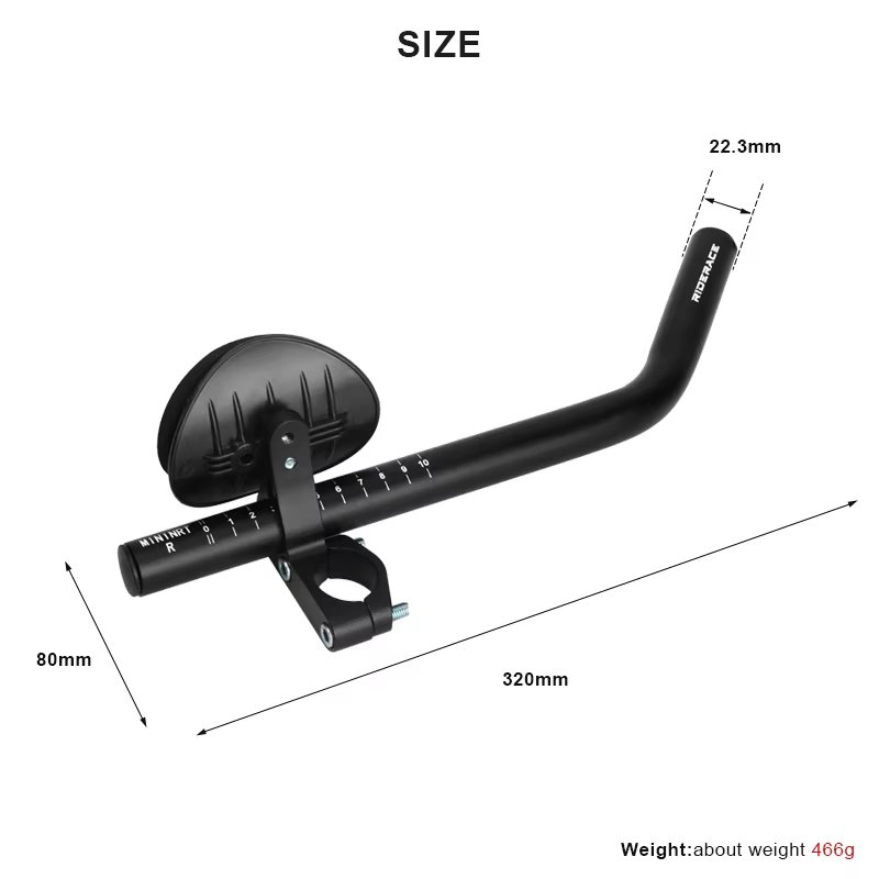 Repose-vélo TT guidon barres aérodynamiques pour cyclisme Triathlon temps d'essai Tri barres en alli