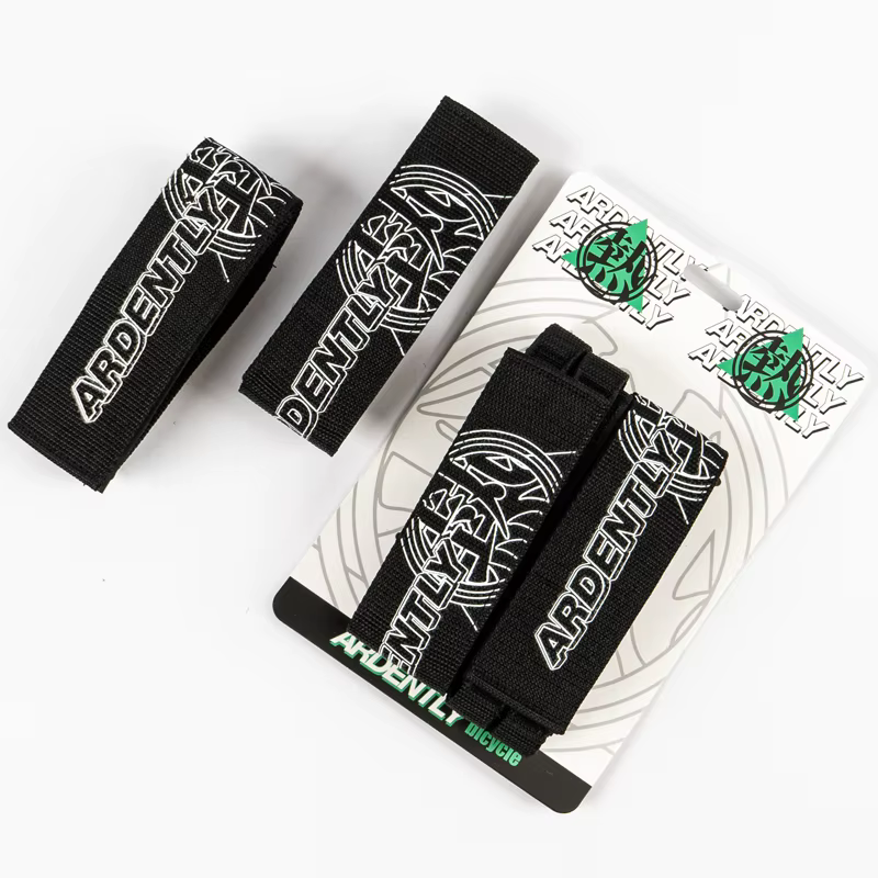 Sangles de pédale de vélo en Nylon, 2 pièces, Clip d'orteil, ceinture adhésive, bande adhésive pour 