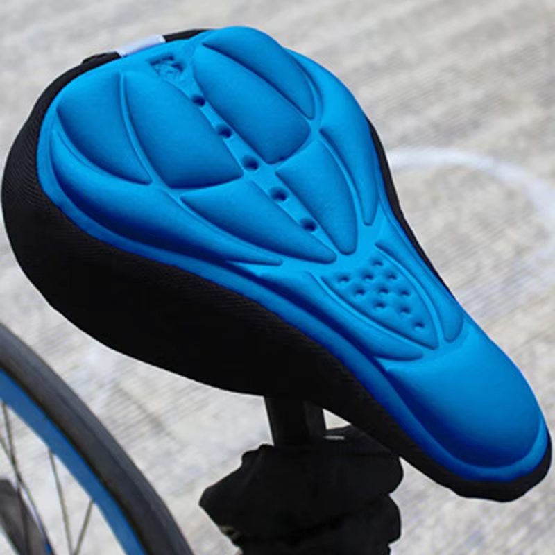 Nouvelle housse de selle de vélo 3D souple, coussin de selle en mousse confortable pour accessoires