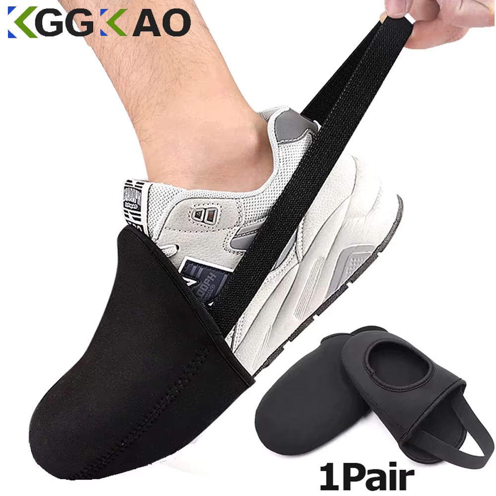 1 paire de couvre-chaussures de cyclisme, couvre-chaussures de vélo de route et vtt, imperméable et