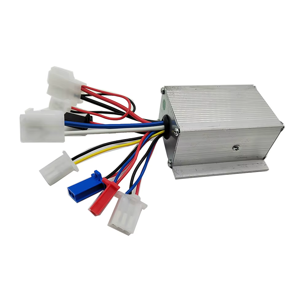 Contrôleur de moteur DC à balais pour vélo électrique/trottinette/vélo 24V 36V 48V 250W 350W 500W 10