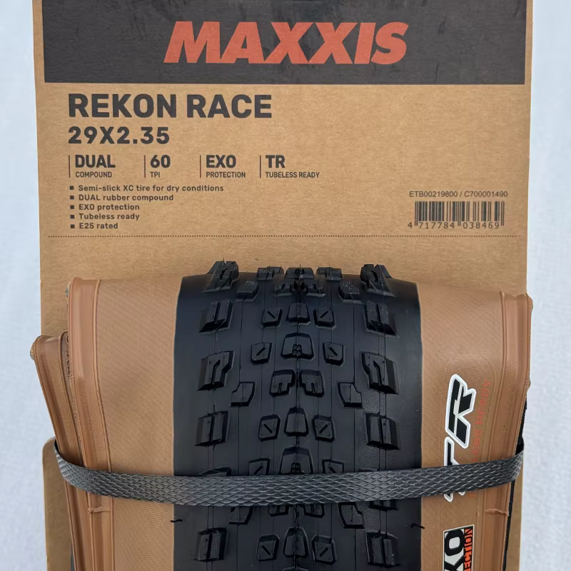 Pneu de vélo de montagne Maxxis Rekon Race 29 pouces XC, 60tpi/120tpi, compatible tubeless, pliable,