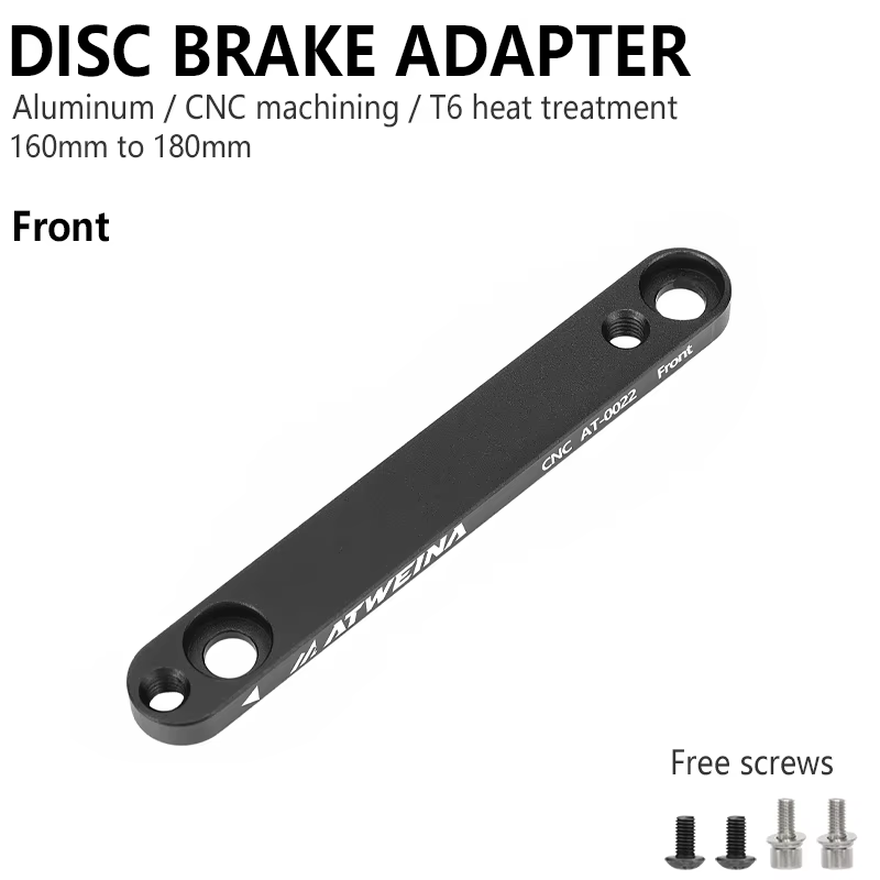 ATWEINA vélo de route vélo frein à disque Aapter montage plat CNC avant arrière 180mm adaptateur de 