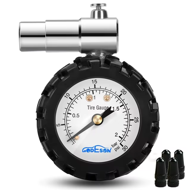 ATsafepro-Manomètre de pression pour vélo de montagne, 160PSI, 30-100 PSI, assujetPresta, VTT, vélo
