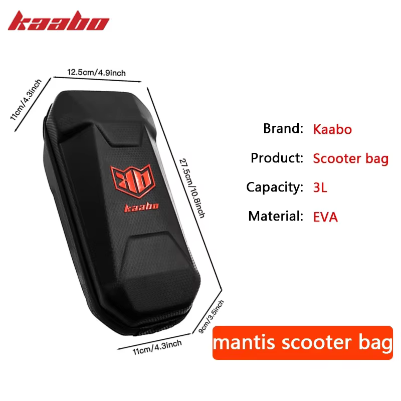 Kaabo-Sac de tête pour trottinette électrique Mantis 10/8, avec logo, pièces de rechange, accessoire