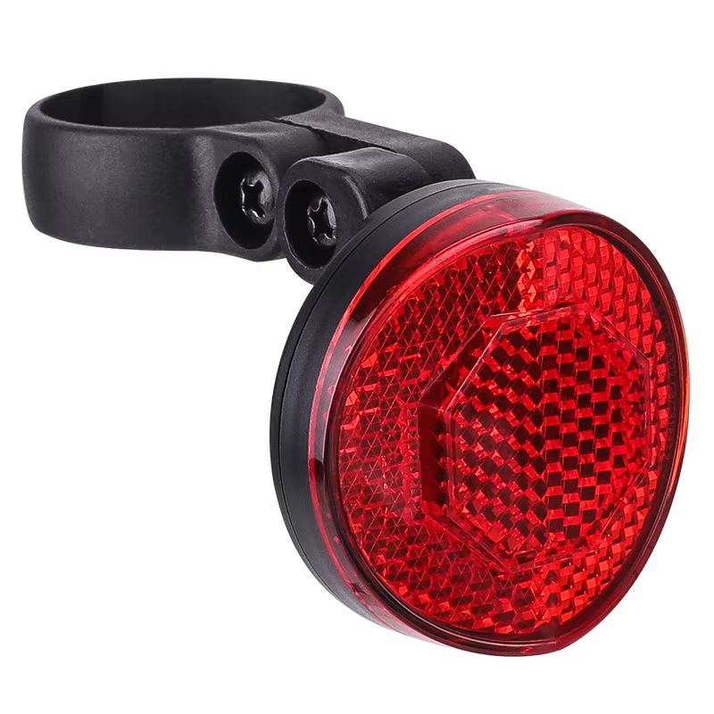 Support de feu arrière réfléchissant antivol de positionnement Airtag caché de vélo pour Apple Airta