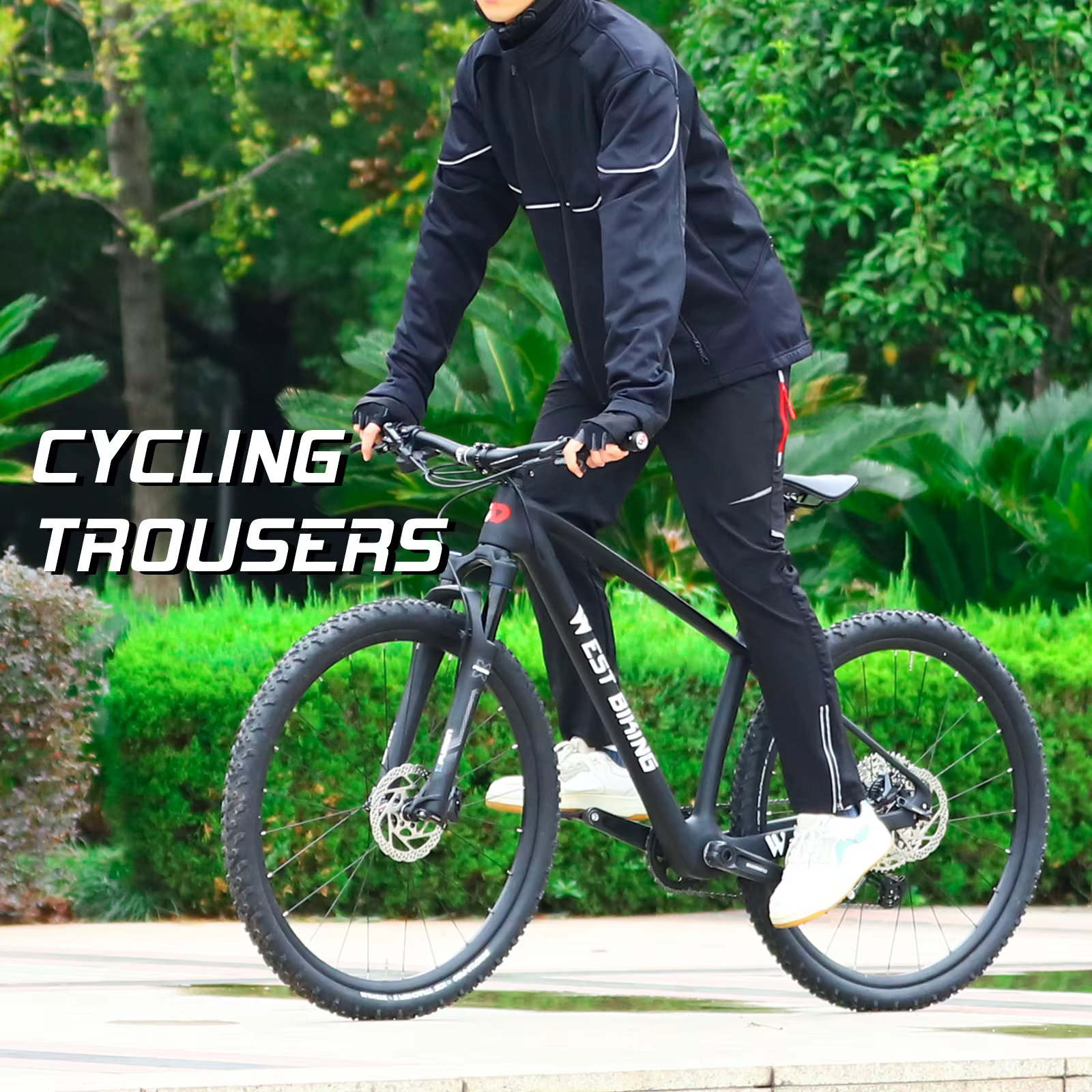 WEST BIKING – pantalon de cyclisme coupe-vent, séchage rapide, pantalon de vélo d'équitation, de pêc