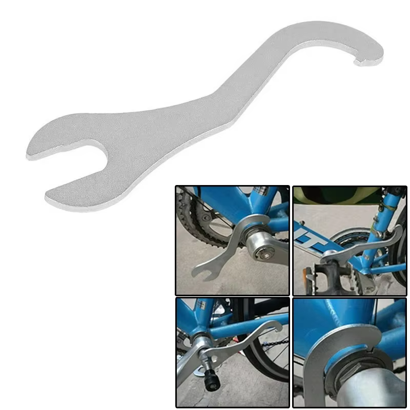 Dissolvant d'anneau de verrouillage de vélo, support inférieur, clé de réparation, outil manuel, out