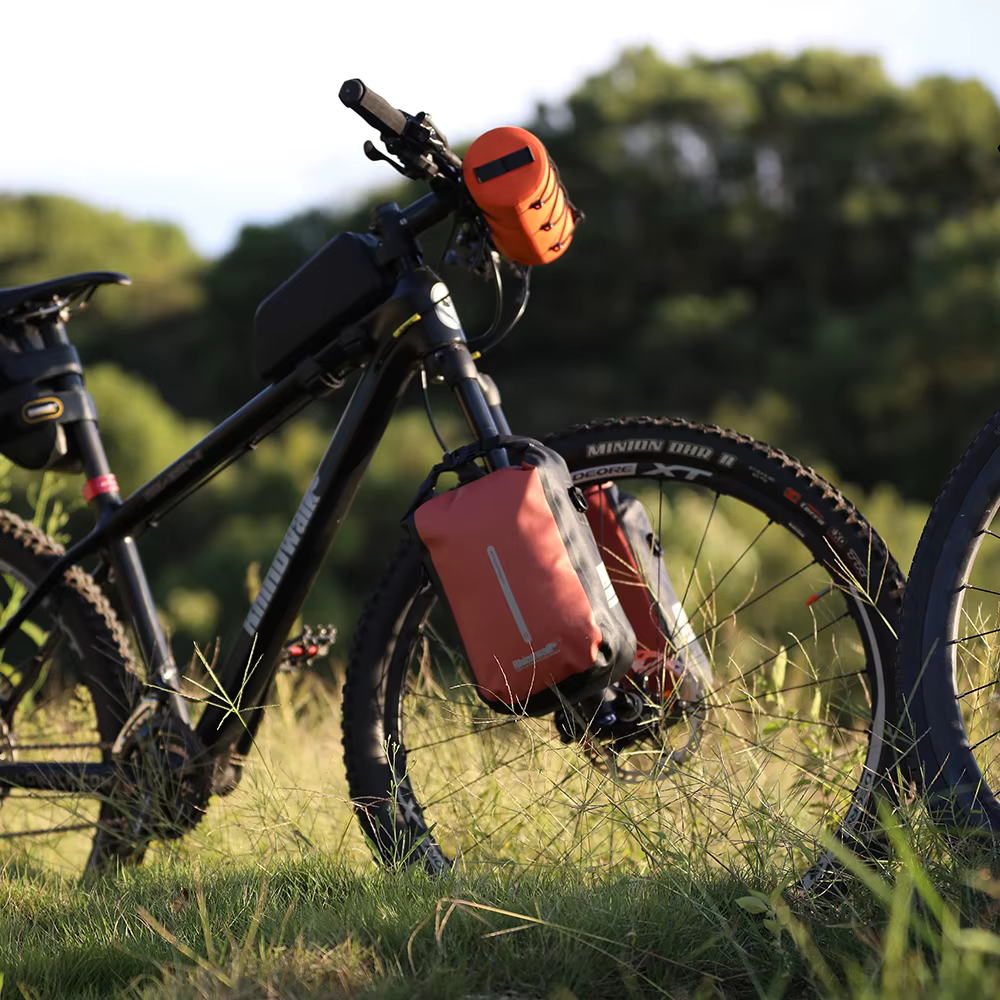 Rhinowalk vélo sac de fourche à dégagement rapide 2 pièces étanche 4L 6L vélo avant Pack montage Sco
