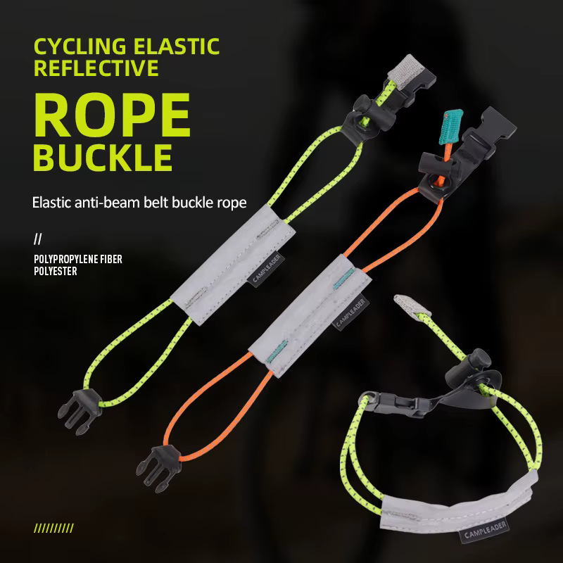 Bande de course pour vélo en plein air, bandes réfléchissantes pour cyclisme, bras réglable, chevill