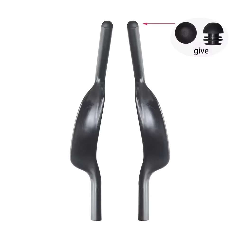 Repose-vélo de route entièrement en Fiber de carbone, Clip de guidon TT sur barres aérodynamiques, E