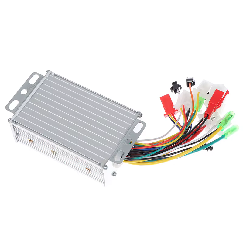 Accessoires pour vélos électriques, contrôleur de moteur CC sans balais 36V/48V 350W pour vélo élect