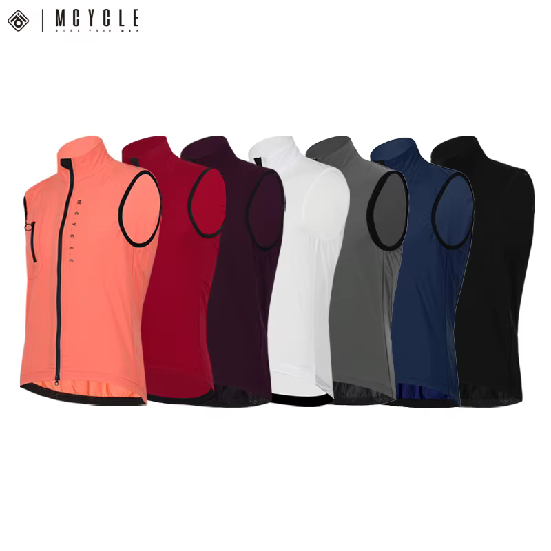 Mcycle-Chemise de vélo légère et respirante, GlaCoat de cyclisme, Coupe-vent, Fibre de coulée, Imper