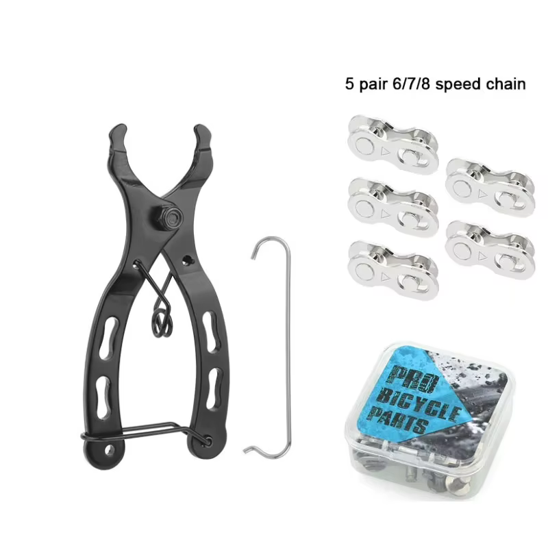 Kit d'outils de réparation de vélo, vérificateur d'usure de chaîne, brise-chaîne de vélo à 6-11 vite