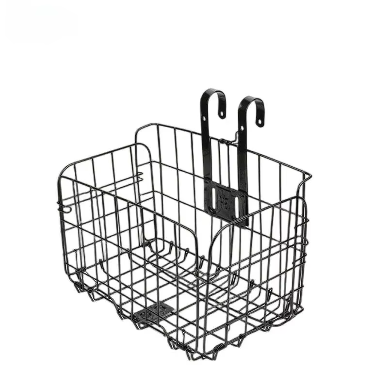 Panier de vélo pliable ultraléger, fixation avant et arrière pour vélos de montagne et de route, ins