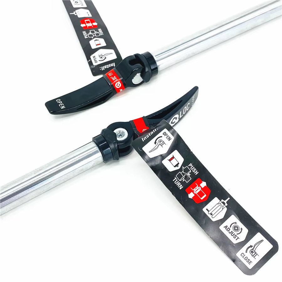 Levier de dégagement rapide pour vélo SR SUNTOUR Q-LOC2, axe traversant 15mm x 100mm 15mm x 110mm, m