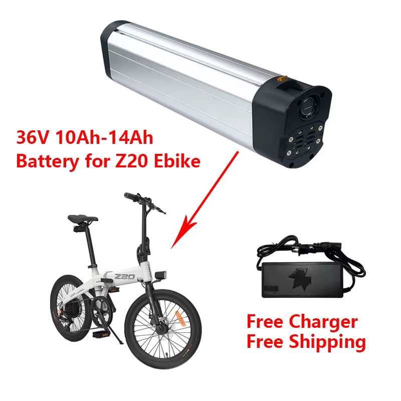 Batterie de vélo électrique pliable, 36V, 48V, 10Ah, 12Ah, 13Ah, 14Ah, mise à niveau de remplacement