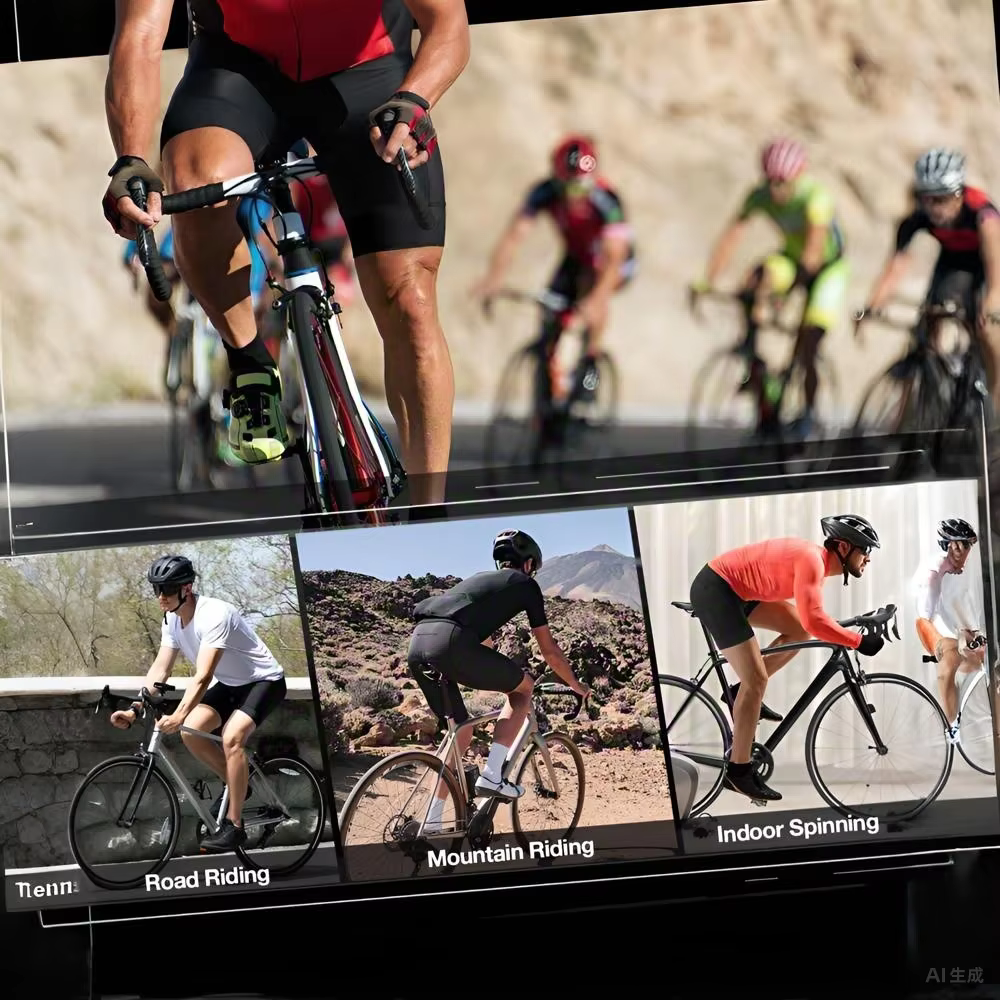 Short de cyclisme performant pour hommes avec coussinet 3D, short de vélo respirant à séchage rapide
