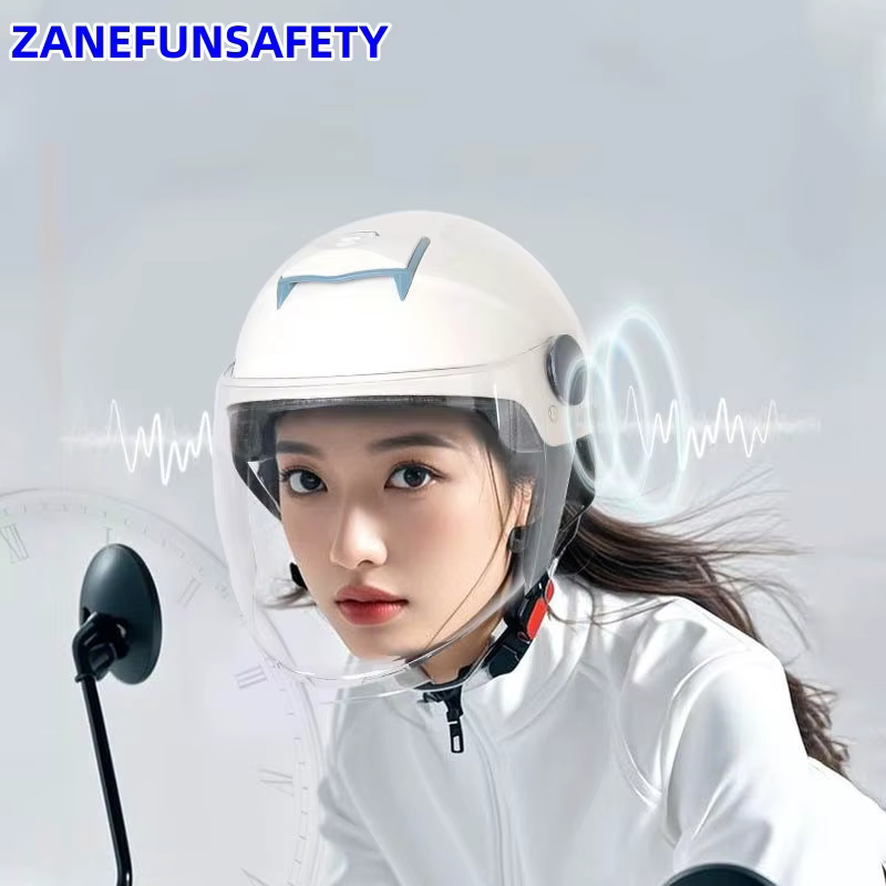 Casque intelligent Bluetooth certifié avec lunettes HD casque de cyclisme avec haut-parleurs Bluetoo