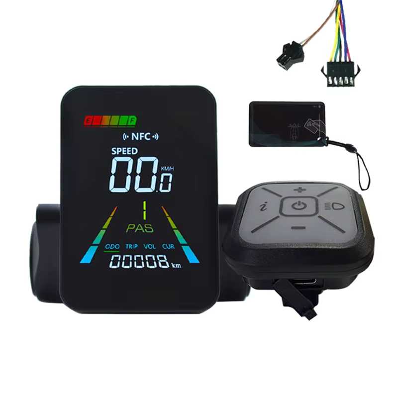 Écran LCD couleur pour Scooter électrique Y91A-F3, Interface NFC UART 24V/36V 48V/60V, compteur de v