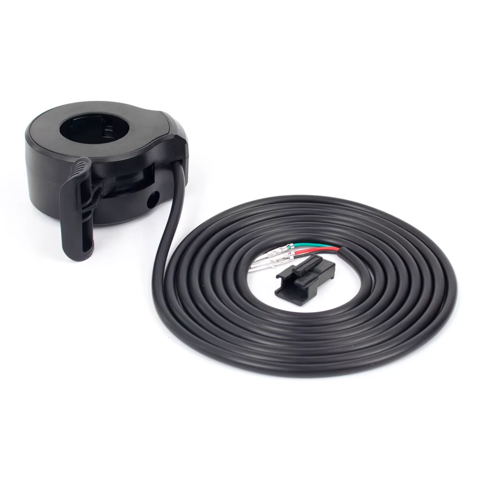Accélérateur au pouce pour vélo électrique, contrôle de vitesse 130X, 3 broches, connecteur de prise