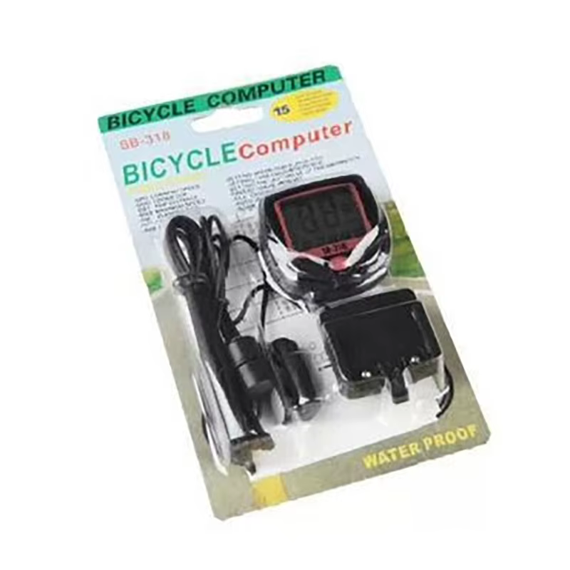 Ordinateur de vélo, indicateur de fréquence cardiaque/vitesse pour vélo, ordinateur de vélo de monta