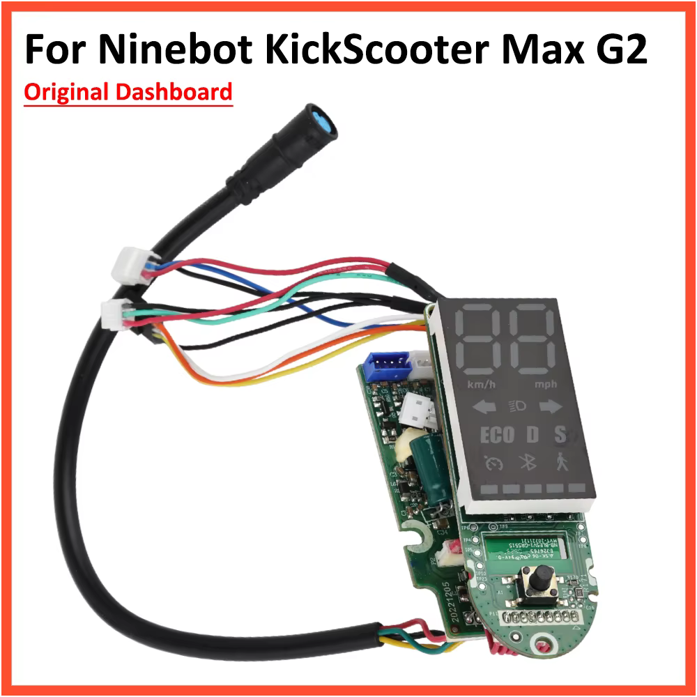 Tableau de bord Original pour Scooter électrique Ninebot Max G2, affichage LED, Bluetooth, pièces de