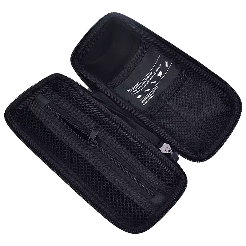Sac de cyclisme, Cage de vélo de route, lunettes, magasin de capsules de clés, boîtes en Fiber de ca