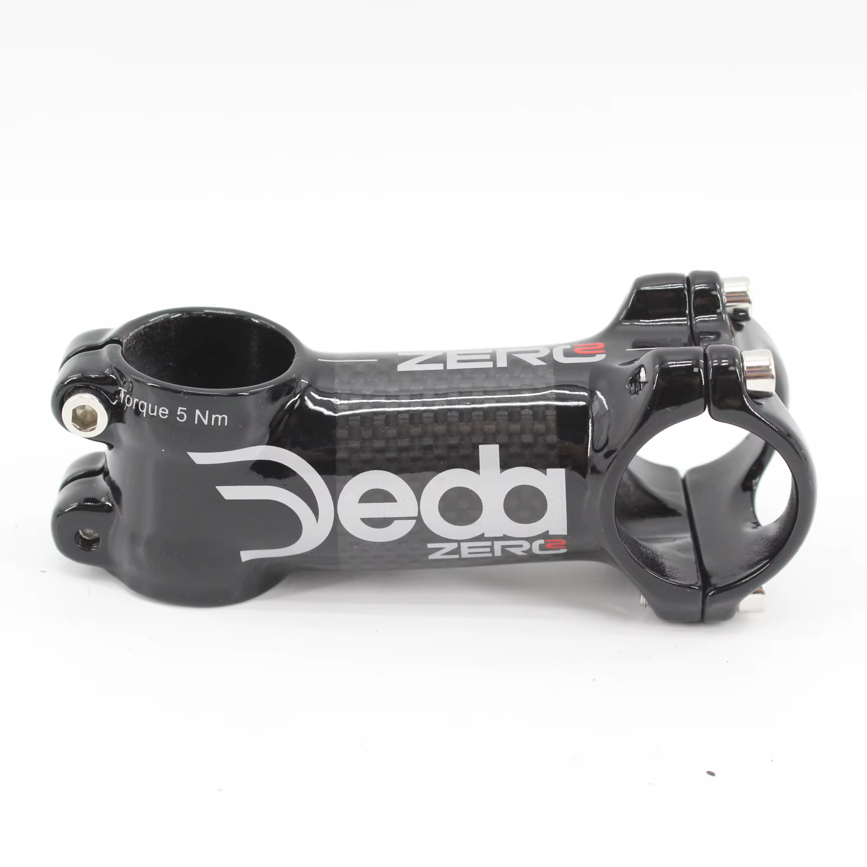 Tout nouveau JEDA argent route carbone tige de vélo en alliage 31.8*60-120mm 6 17 degrés Angle VTT t