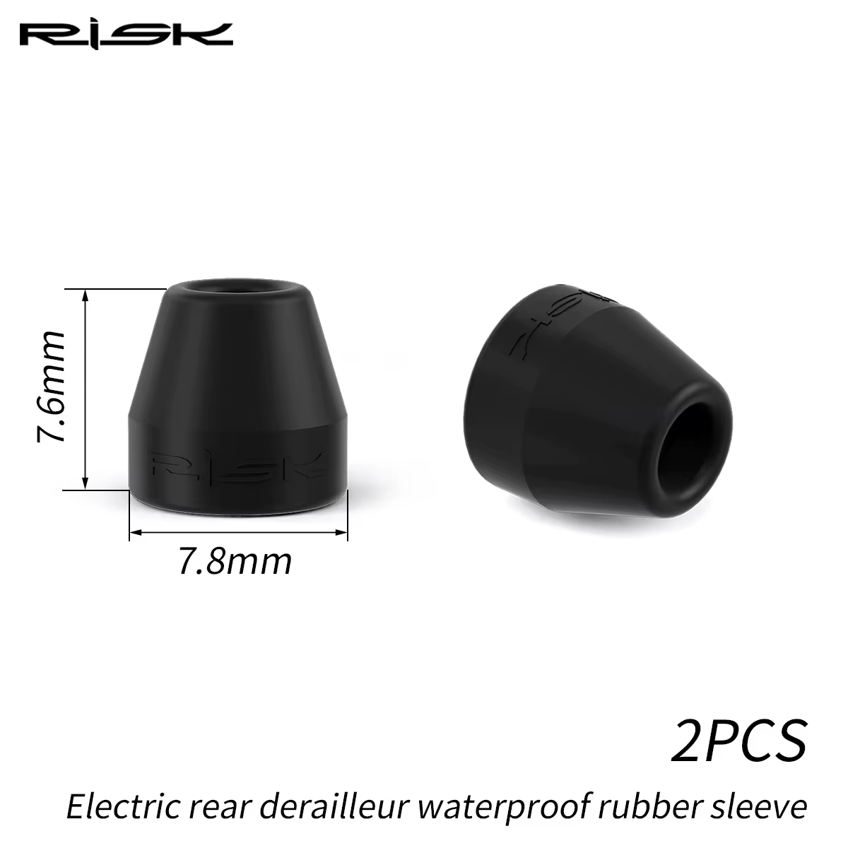Risk – manchon en caoutchouc étanche pour vélo de route, 2 pièces, pour R7150/R8150/R9250, fil de dé