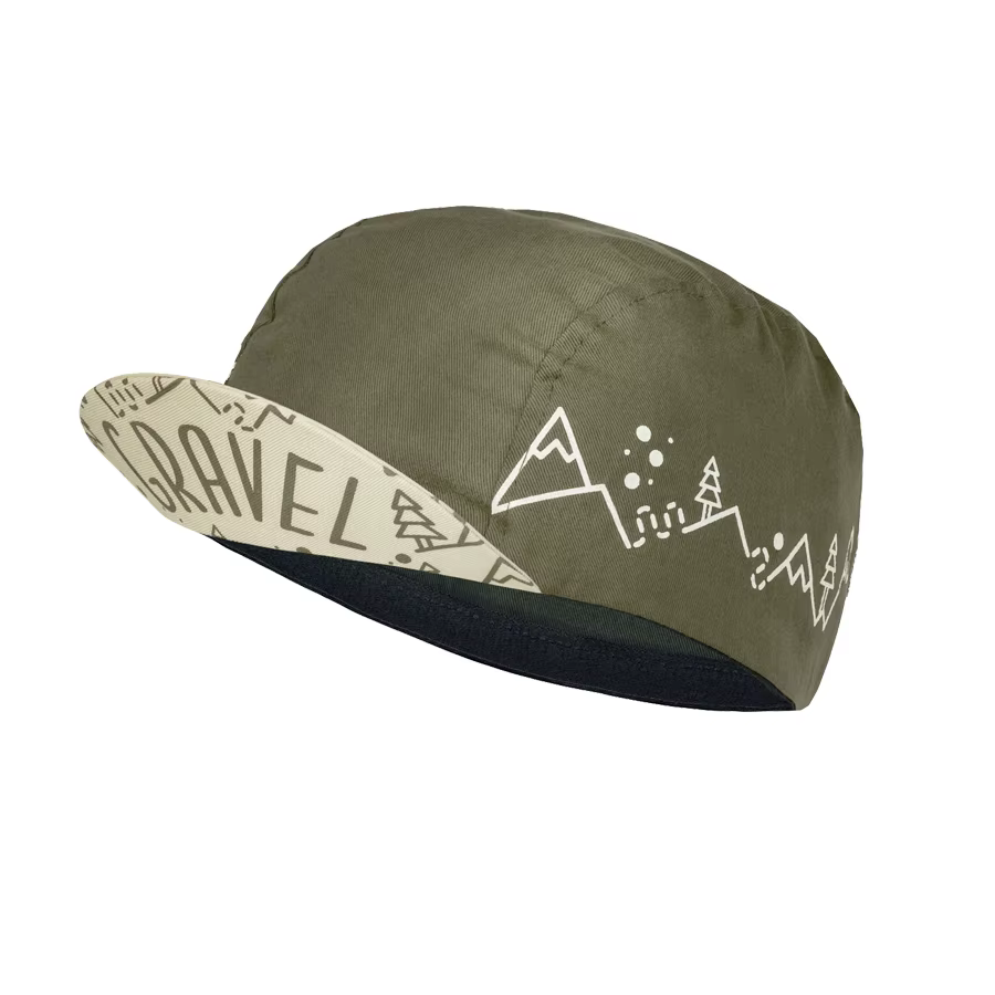 Casquettes de cyclisme en gravier casquette de vélo de route drôle couvre-chef de vélo chapeau de cy