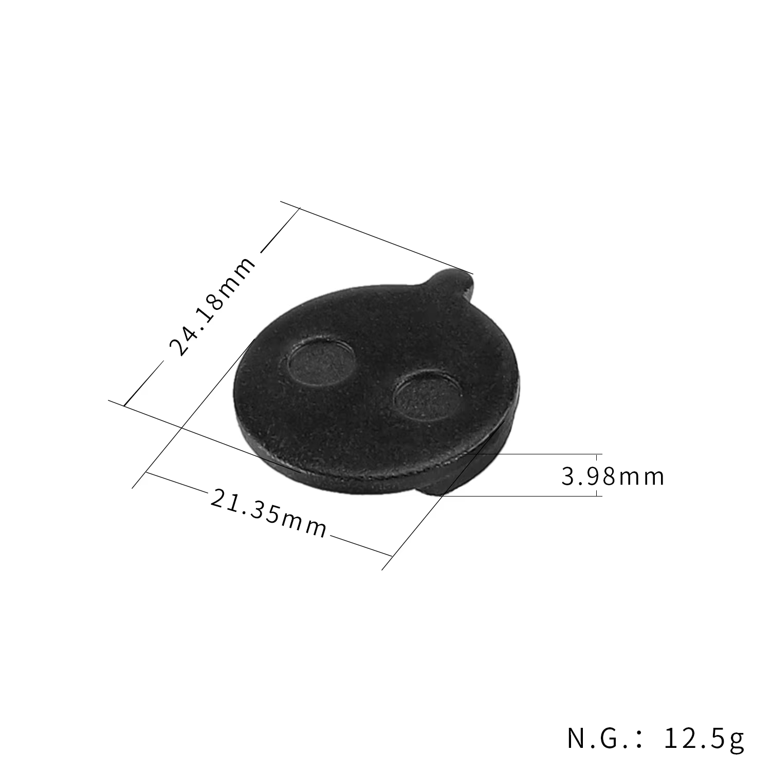 Plaquettes de frein semi-métalliques pour trottinettes électriques Kugoo M4 M2 Pro iScooter iX3 iX4