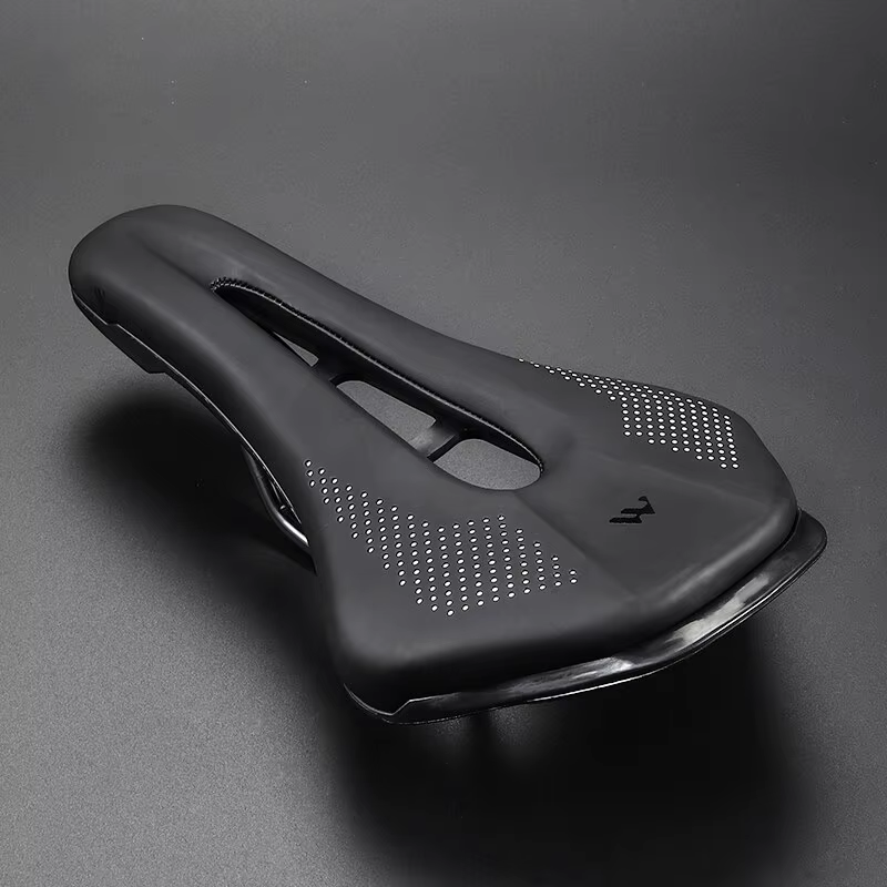 WEST VÉLO Ultraléger Montagne Vélo Selle VTT Court Nez Vélo De Route Siège PU En Cuir Creux Prostati