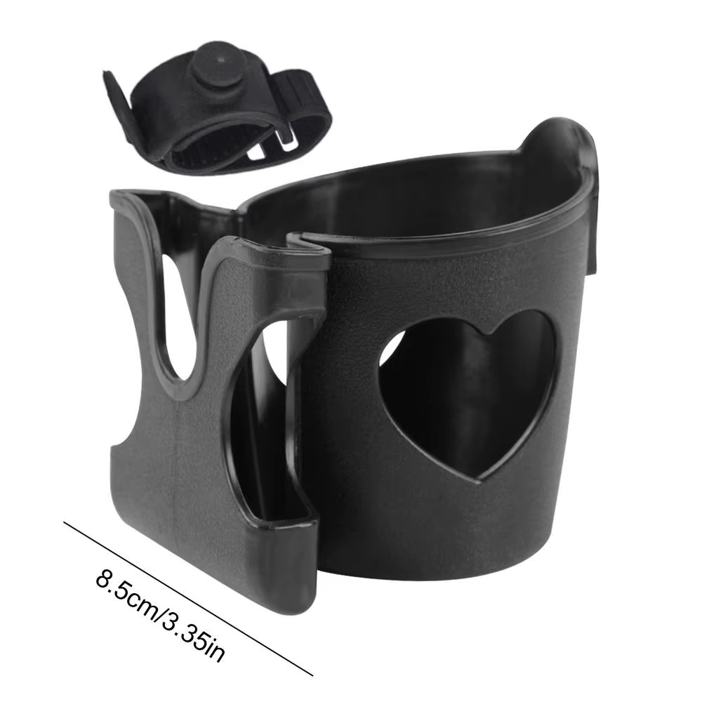 Support de tasse pour trottinette, support de téléphone réglable pour poussette, support de bouteill